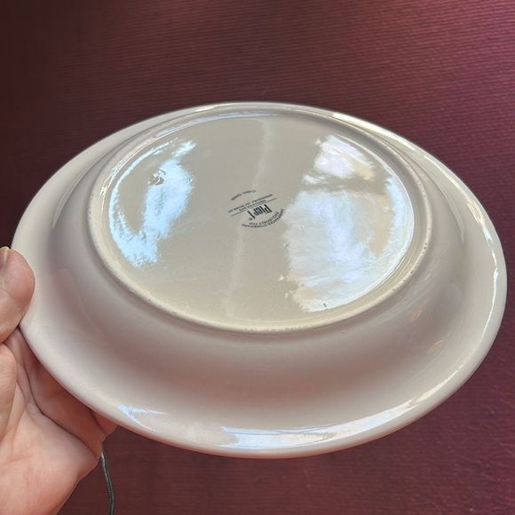 Pier 1 Hand-painted Stoneware  11.5” Valencia Dinner Plate - Picture 5 of 5